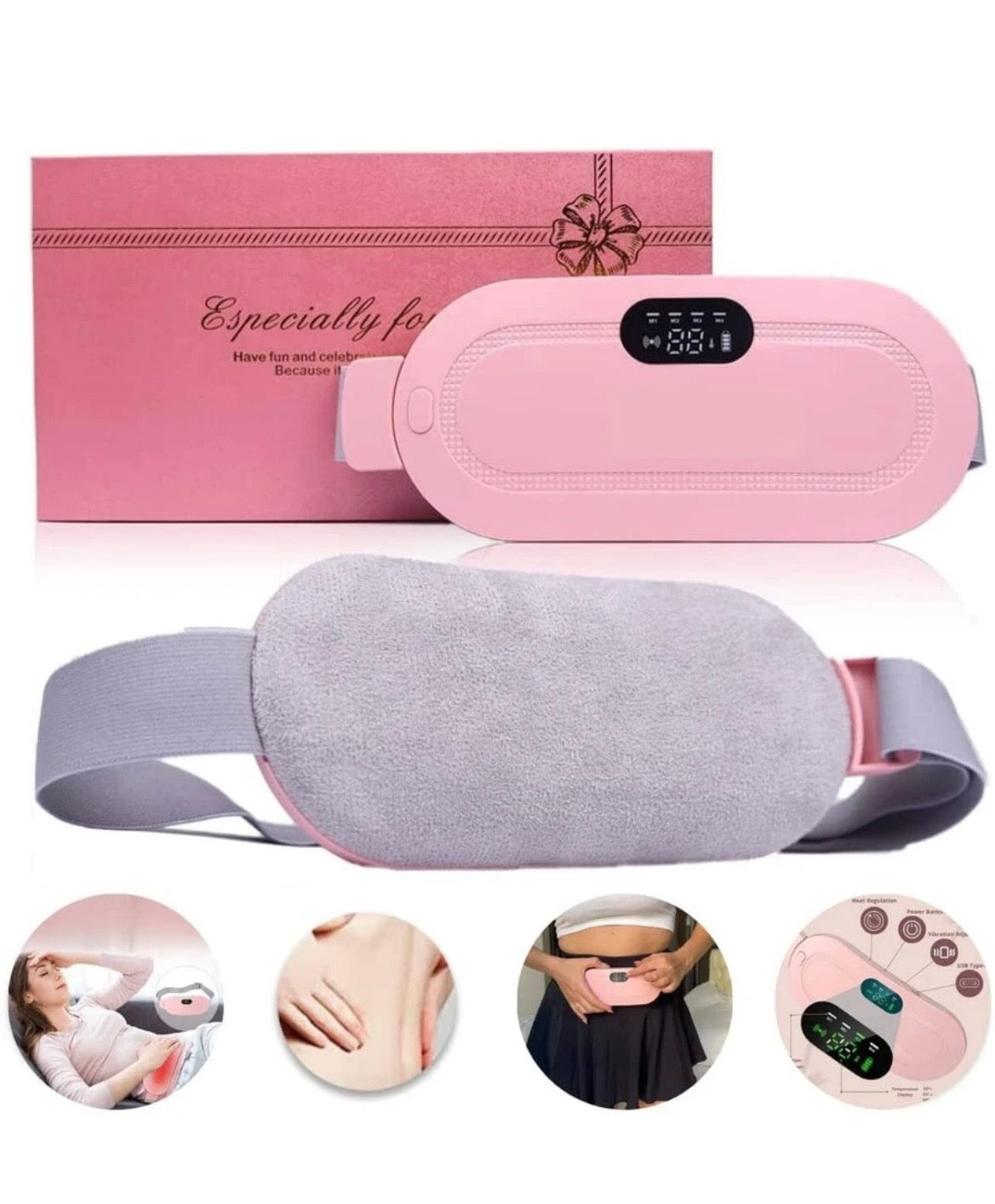 Periods Cramp Relief Massager🙍‍♀️✨