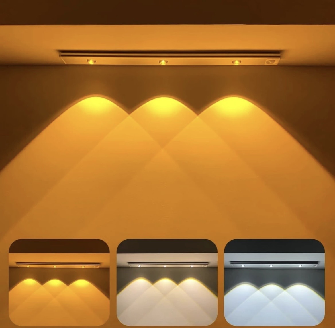 Motion sensor cabinet light💡✨