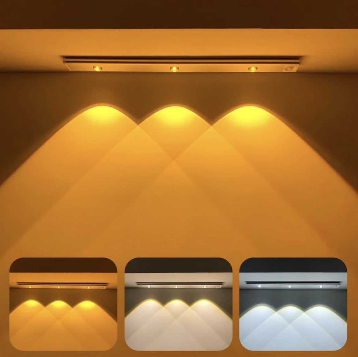 Motion sensor cabinet light💡✨