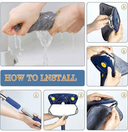 360 Degree Rotatable Squeezing Mop🧹✨