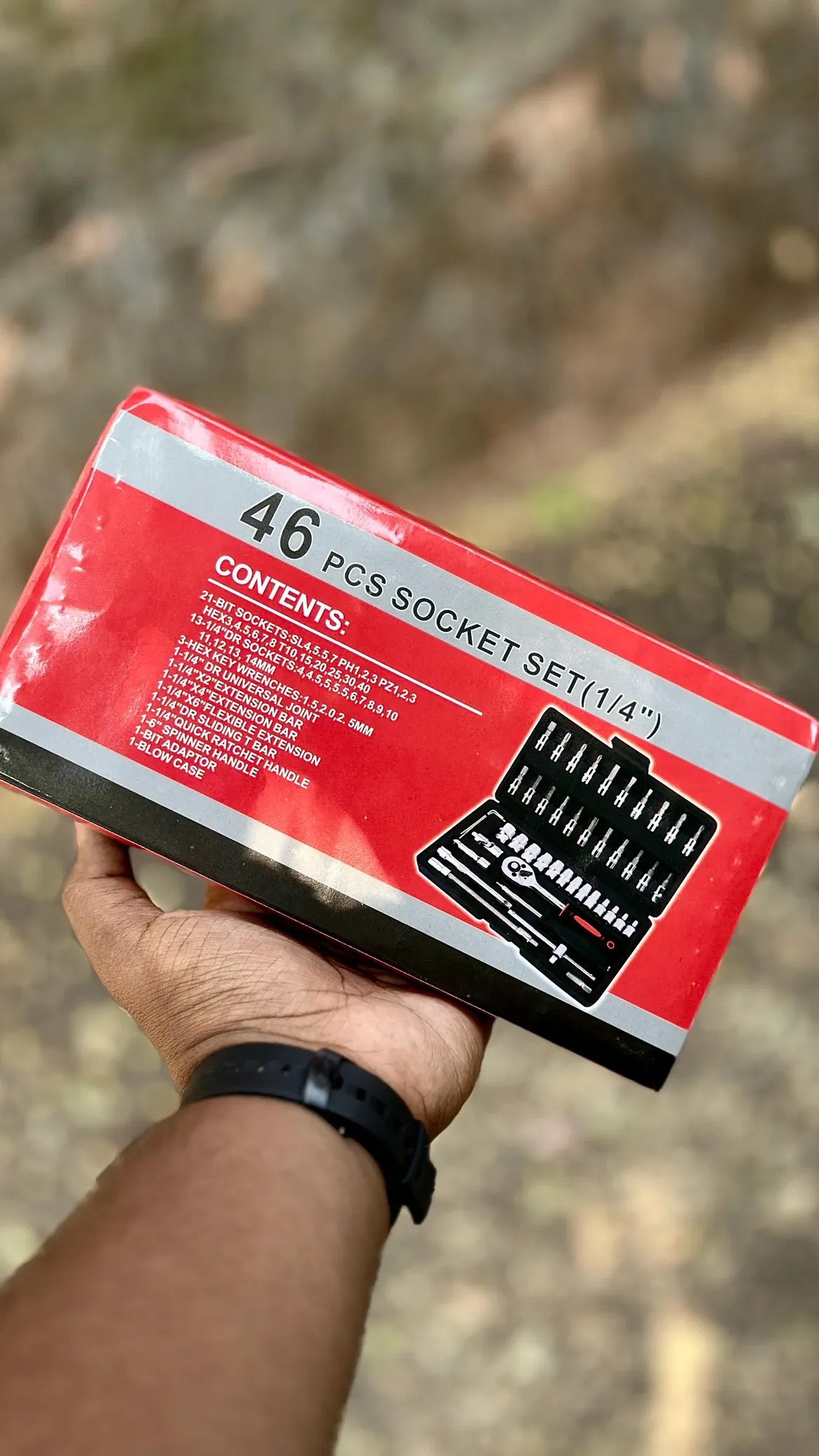 46pcs Socket Set(1/4)