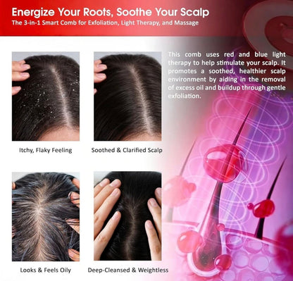 Scalp Massager Comb 🪮 💆🏼‍♀️