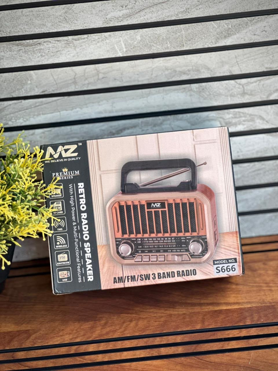 Retro Radio Speaker🔊